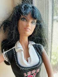 Barbie Doll Black Hair 1998 Mattel 11 1 2 Tall Vguc Mattel Dolls Black Hair Barbie Dolls Barbie