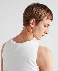 Prada F/W 2023 by Raf Simons padded goose down vest pillow