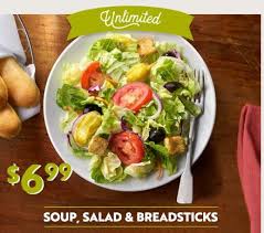 I visited olive garden just this week again. Olive Garden 6 99 Unlimited Lunch This Week Cheaper Than Fast Food