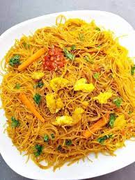 Spicy Singapore Noodles Singapore Noodles Asian Recipes Vermicelli Recipes