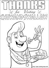 Cloudy With A Chance Of Meatballs Coloring Picture Cloudy with a chance of meatballs. with a chance of meatballs coloring picture