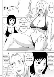 Tsunade no Insuiyoku | Tsunade's Obscene Beach - Page 7 - IMHentai