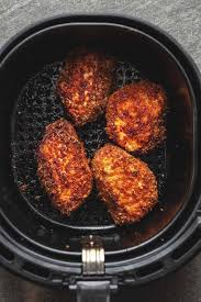 Coat pork chops with oil and seasonings. Keto Pork Chops In The Air Fryer Low Carb With Jennifer