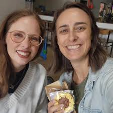 This amazing lady not only gets credited for recommending my business to  vendor events but also for showing up!! 🎂🫂🍞 So lucky to call her my  friend.