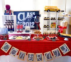 Graduation Dessert Table Party Feature Love The Day Kindergarten Graduation Party Teacher Graduation Party Graduation Party