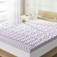 White Noise Ida 5 Zone 3 Memory Foam Mattress Topper Wayfair Memory Foam Mattress Topper Memory Foam Bed Topper Cooling Mattress Pad