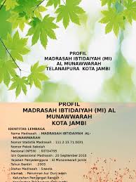 Menjadikan agama sebagai landasan moral, unggul dalam prestasi dan berbudaya lingkungan. Profil Sekolah By Etika