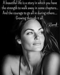 She didn't want to be the strong one, she just did what she had to do to  survive. She wouldn't call it being strong, she'd just say that she was  being herself.