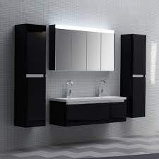 Our modern bath vanity sets include coordinating mirrors, cabinets and sinks. Lusso Stone Noire Double Designer Bathroom Wall Mounted Vanity Unit 1500 Vanity Units