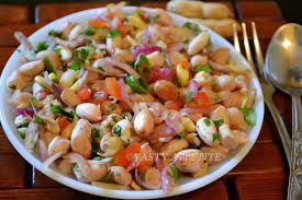 Peanuts Chat Groundnut Chat Recipe Hot Spicy Healthy Recipes Recipes