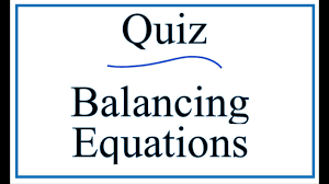If you are new to balancing chemical equations this video will give you the practice you need to be successful. Balancing Equations Quiz And Answers Youtube