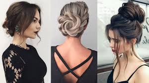 Buns, braids, and top knots are just the beginning. Formal Updos For Long Hair Prom Wedding Hairstyles Youtube