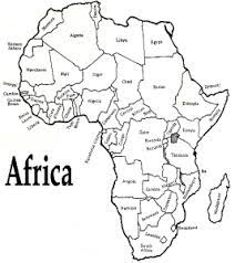 100% free continents coloring pages. Jungle Maps Map Of Africa For Coloring