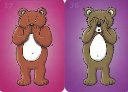 Brown bear in jeans and checked shirt wishes happy…. These Bear Cards Feelings Are A De Silva Kids Clinic Facebook