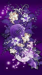 Wallpaper Purple Flowers Wallpaper Flower Phone Wallpaper Flowery Wallpaper