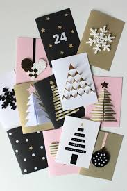 Carte De Vœux A Faire Soi Meme Diy Carte De Noel Originale En 55 Idees Cartes De Noel Originales Diy Carte De Noel Carte Noel