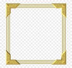 Maybe you would like to learn more about one of these? Gold Frame Square Border Decoration Decor Png Colour Border Hd Free Transparent Png Clipart Images Download