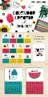 This Is A Very Funny And Useful Calendar First Of All Because This Is The Template For The Years 2018 2019 2020 Calendar Creator Calendar Coloring Calendar