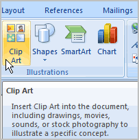 We did not find results for: Word 2007 Inserting Clip Art