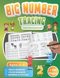 I really do hope i can pass this along to my kids by making learning activities about numbers and counting fun for them and not a chore. Big Number Tracing Book For Preschoolers A Learn To Write Workbook To Practice Number Handwriting For Kids Ages 2 5 Trace Big Numbers From 1 20 Cou Paperback Chapters Books Gifts