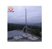 5g Antenna Mast Telecom Rooftop Monopole Tower