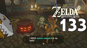 The crispy skin of this fried hearty salmon puts its texture in a class all its own.. The Quest For Salmon Mhnuygnurr The Legend Of Zelda Breath Of The Wild Part 133 Sharkybreath Youtube