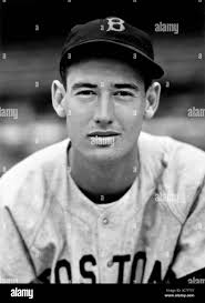 Ted williams baseball red sox Black and White Stock Photos & Images