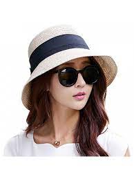 Womens Upf50 Foldable Summer Sun Beach Straw Hats Accessories Wide Brim 69087 Beige3 Cd12e73y6yx Sun Hats For Women Summer Hats Wide Brim Fedora