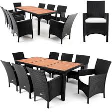 Stilvolle gartenmöbel mit natürlicher ausstrahlung. Casaria Poly Rattan Sitzgruppe Garten 8 Breite Real De