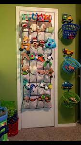 Organization Kids Rooms Idea Toys Stuffed Animals Balls Gloves A Place For Everything Those Baskets Are Availabl Toy Rooms Kids Room Organization Kids