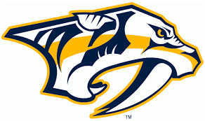 The nashville predators logo colours can be found in an image. What Animal Inspired The Nashville Predators Logo Sbnation Com