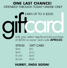 Boost your buying power to splurge on quality clothing and home decor when you buy a neiman marcus gift card from raise. Gift Card Event To Use This Promotion Enter Code Aprilgc At Online Checkout Before 04 17 14 At 6 Am Ct The Value Of Your Select Regular Priced Order Must Total 200 Before Shipping Tax And Gift Packaging Not Valid On Prior Purchases Wedding Registry