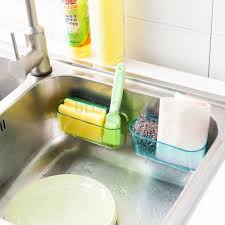 Modern kitchen storage and tools: Suction Hanging Sink Sponge Brush Storage Organizer Cup Holder Kitchen Bathroom Soap Dispenser Design Kitchen Gadgets Bathroom Rug Sets
