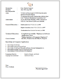 Resume Of A Phd Student The Cv Format