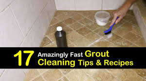 Mix the equal amount of hydrogen peroxide and baking soda well. 17 Simple Ways To Clean Grout