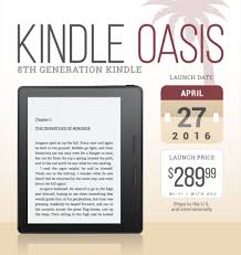 Kindle Oasis 2016 Tech Specs Comparisons Reviews And More
