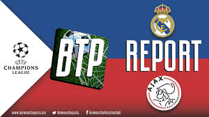 Preview and stats followed by live commentary, video highlights and match report. Real Madrid Ajax Brave Ajax Knock Out Champions League Holders With Historic Performance 1 4 Between The Posts