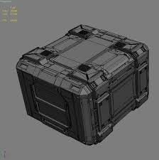 Sci Fi Containers 3d Model Sci Fi Props Sci Sci Fi