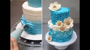 Maybe you would like to learn more about one of these? Easy Wedding Cake Idea How To Make Swirl Buttercream Roses By Cakes Stepbystep Youtube