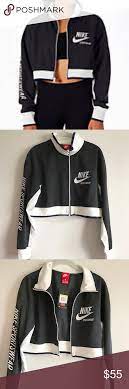 Nike Sportswear Cropped Track Jacket S Track Jackets Jackets Nike Sportswear