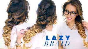 This romantic style is perfect for a date night with. Lazy Girl S French Fishtail Braid Hairstyle Cute School Hairstyles Youtube