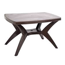 Concrete dining table 2200 x 900 | grey. Cello Proline Dining Table Medium Brown Amazon In Home Kitchen