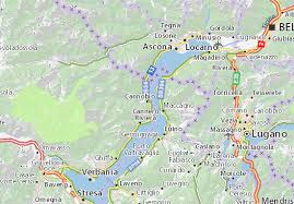Mappa lago maggiore:sponda piemonte provincia verbania: Mappa Michelin Cannobio Pinatina Di Cannobio Viamichelin