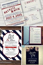 Impressive 4th Of July Wedding Ideas Get Married American Style Digital Wedding Invitations Wedding Invitations Themed Wedding Invitations