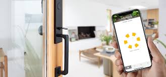 I'm in a new place, and my daughter just pushed the privacy lock on. Emtek Introduces August Powered Smart Locks Techcrunch
