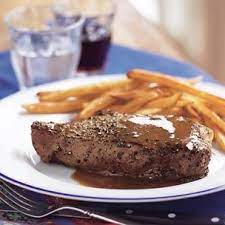 Classic Steaks Au Poivre Recipe Steak Au Poivre Recipes Classic Steak