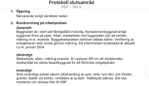 Image result for site:byggahus.se slutsamråd