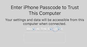 If you want to allow your computer to access information on your device, select. Why Your Settings And Data Will Be Accessible From This Computer When Connected Trust This Computer Ios Iphone Ipad