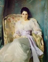 A Beuatiful Lady In An Elegant Dress On A Beautiful Chair The Gronmark Blog Elegant Edwardian Painti John Singer Sargent Singer Sargent Portrait Painting