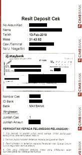Sekiranya anda ingin tahu cara tunaikan cek maybank di kaunter, klik sini bagi mendapatkan maklumat lanjut mengenai panduannya. Berapa Hari Cek Maybank Masuk Ke Dalam Cimb Akaun